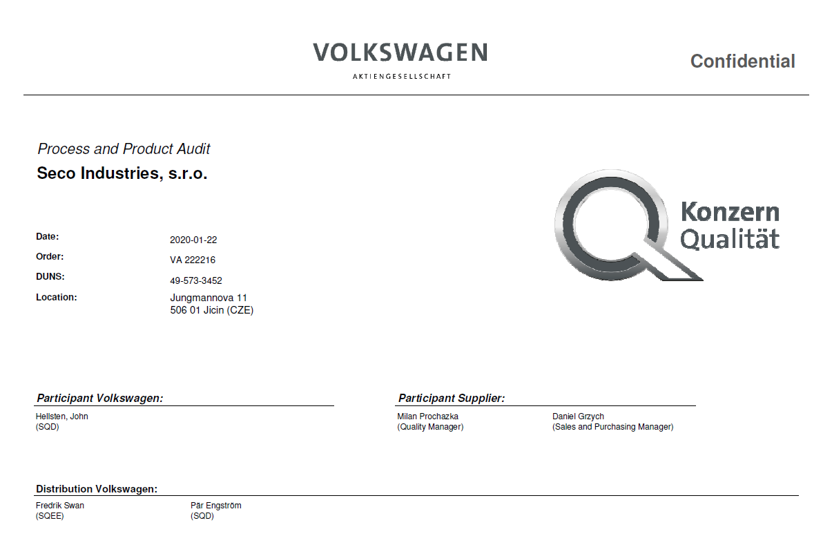 Audit VW