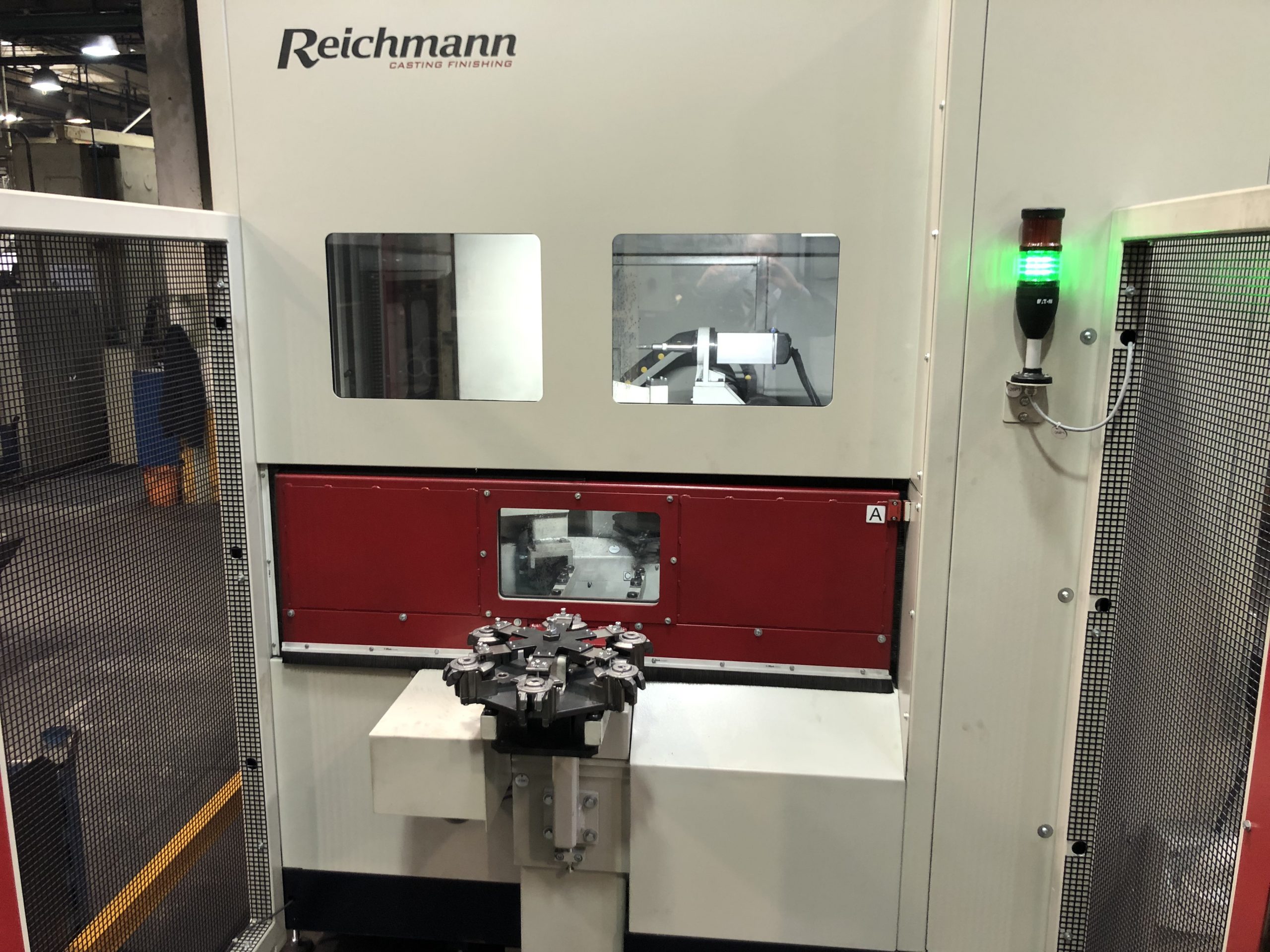 GRINDING ON THE REICHMANN RFC 500-T CNC MACHINE